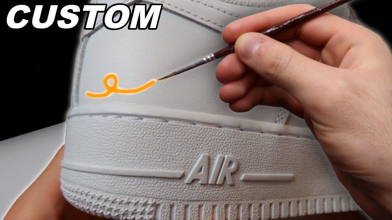 Custom Air Force 1's!!👟🖌