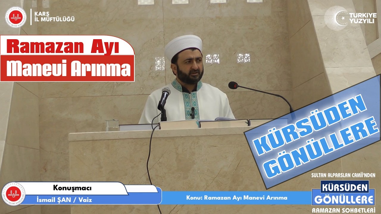 Sultan Alparslan Camii'nden Kürsüden Gönüllere Ramazan Sohbetleri / 2026