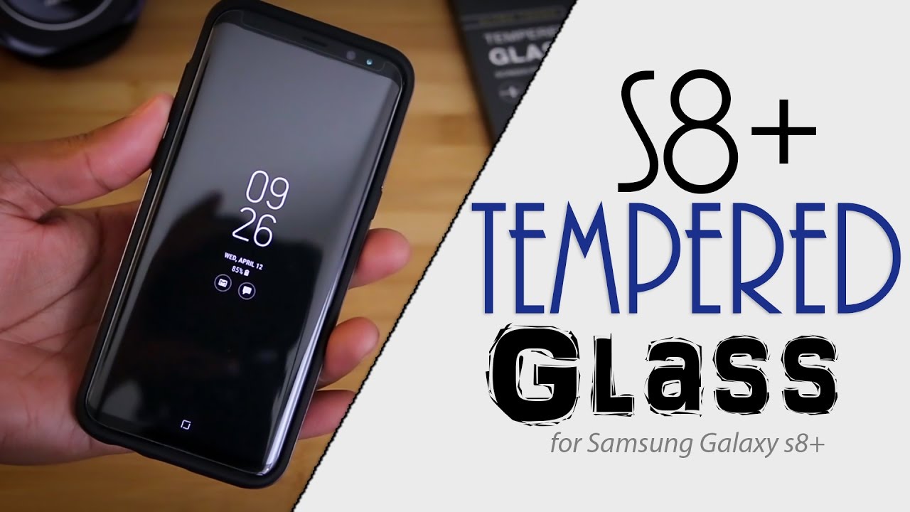 Samsung Galaxy S8+ Tempered Glass Protector Review | Olixar