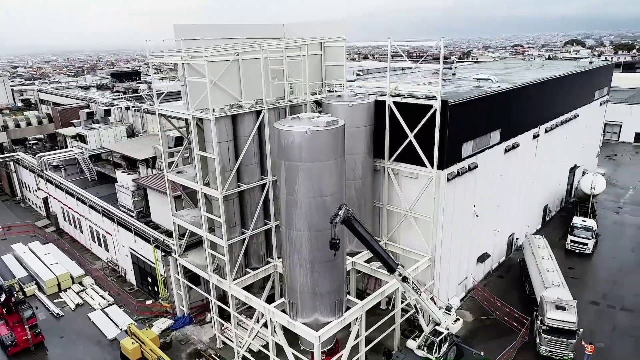 Impianto Silos Semole - Pasta Garofalo
