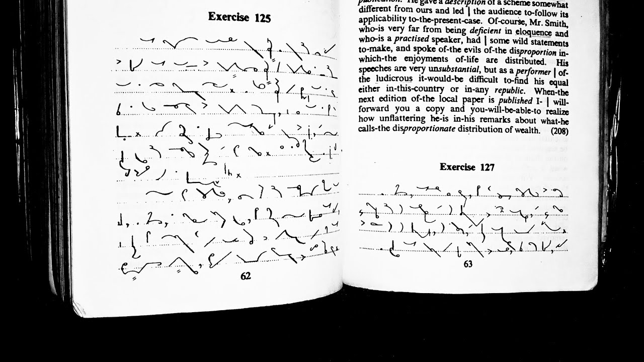 Shorthand Dictation of exercise 127 |dictation of special contractions |Shorthand Club