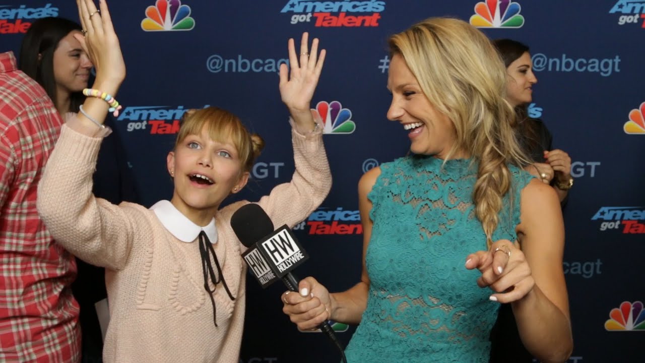 Grace VanderWaal Gets Silly Backstage! | Hollywire