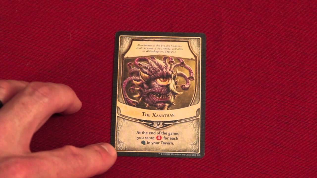 Lords of Waterdeep: Scoundrels of Skullport Expansion Review - with the Game Boy Geek