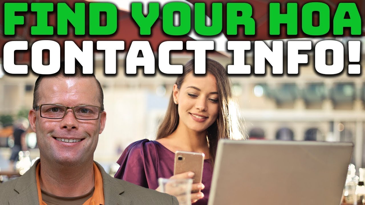 How to Find Your HOA's Contact Information!