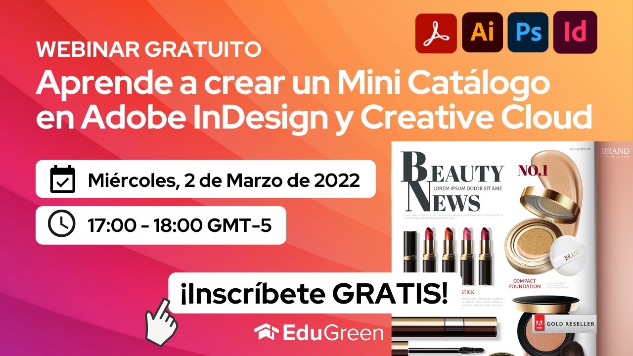 Creación de un Mini Catálogo con Adobe InDesign👨‍🏫📗 / Carlos Garro y EduGreen