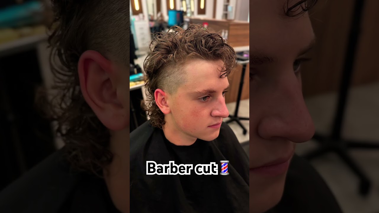 Modern mullet haircut ￼#modernmullet #haircut #barber #osakajagoda #hairstyle