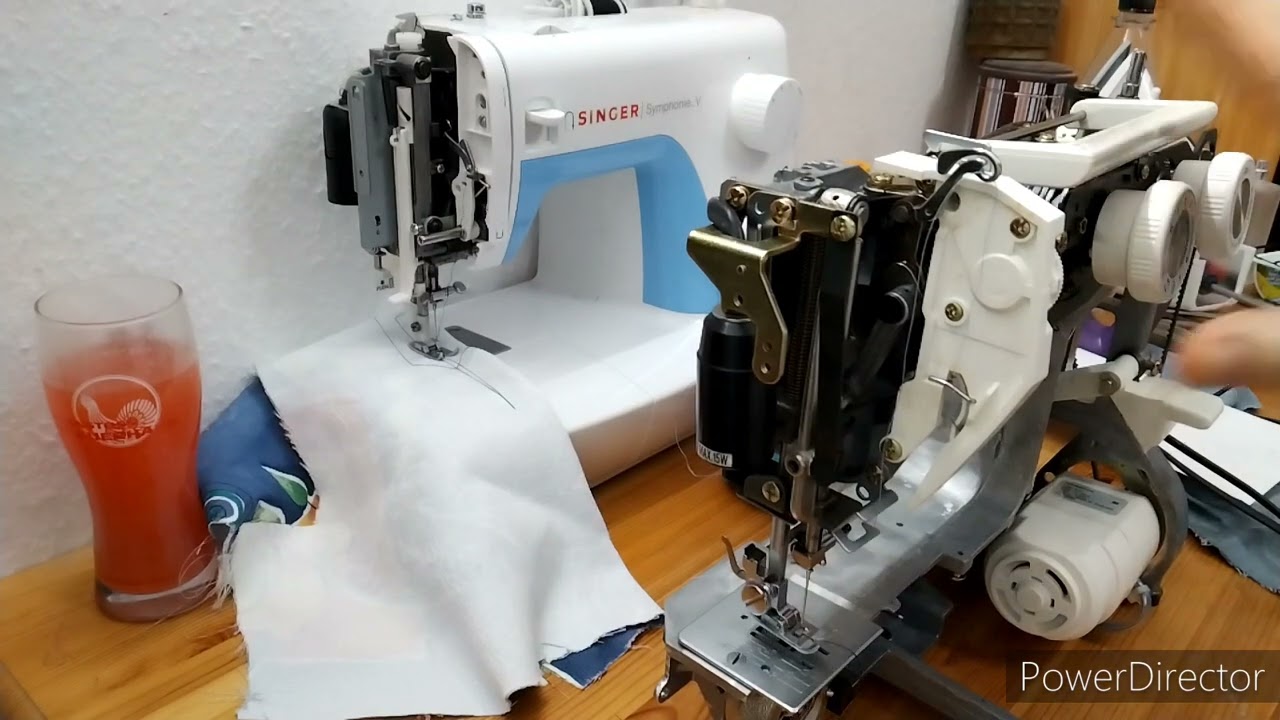 Singer Nähmaschine - Modell 3221 Symphonie _ V ضبط عجلة الخيط الماكينة لا تخيط جيدا الشرح والسبب