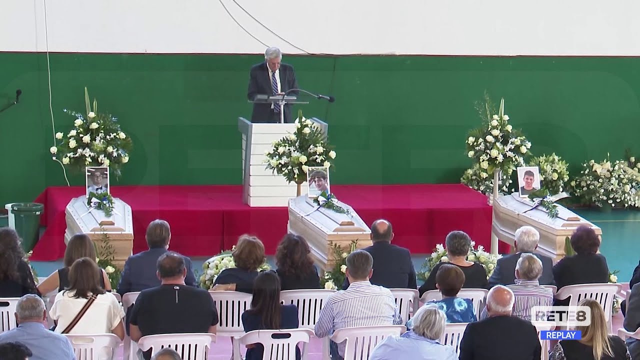 Casoli - L’addio alle vittime della tragedia
