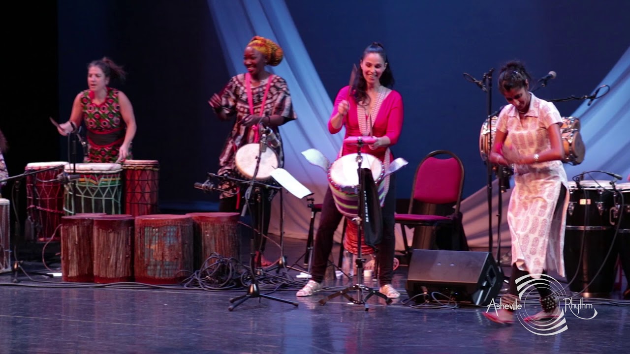 Asheville Percussion Festival 2018 - Monette Marino-Rumba de la Guinee