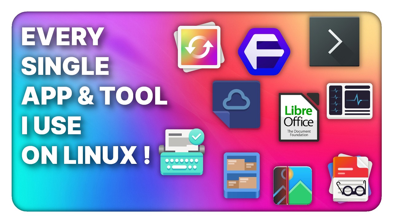 My complete Linux Setup: KDE tweaks, theme + all apps & utilities I use