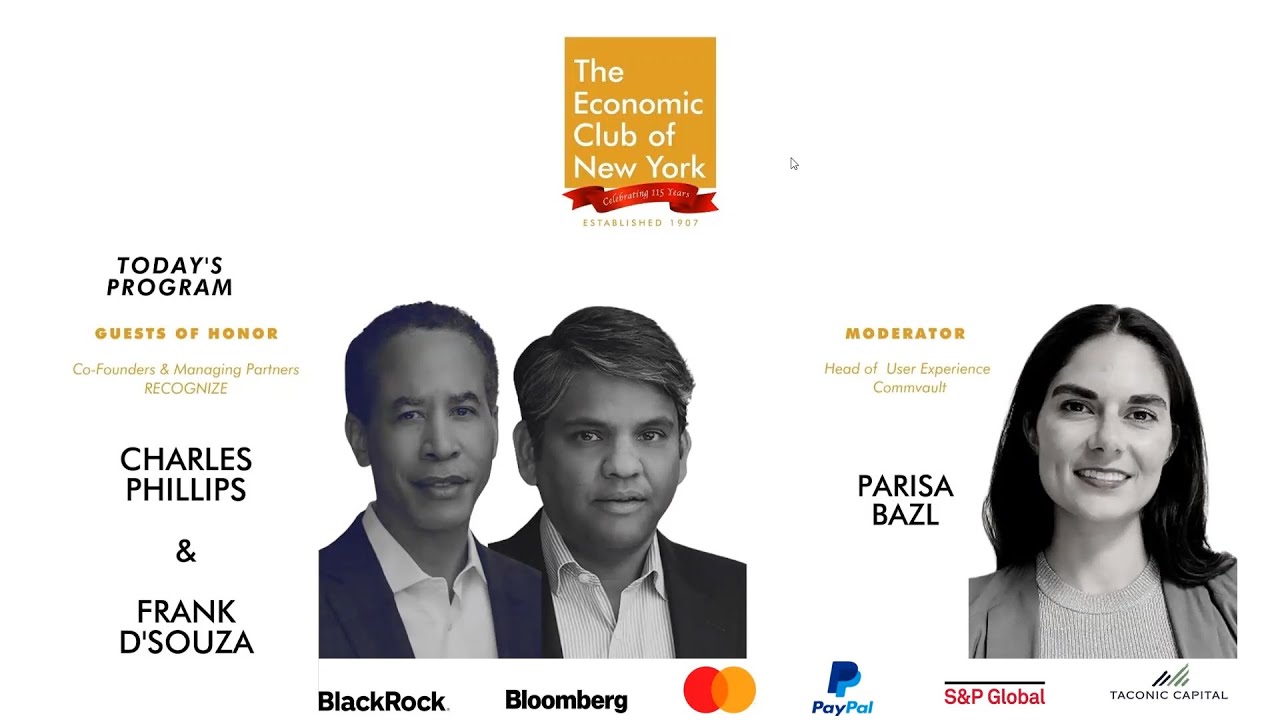 ECNY Events - Charles Phillips & Frank D'Souza