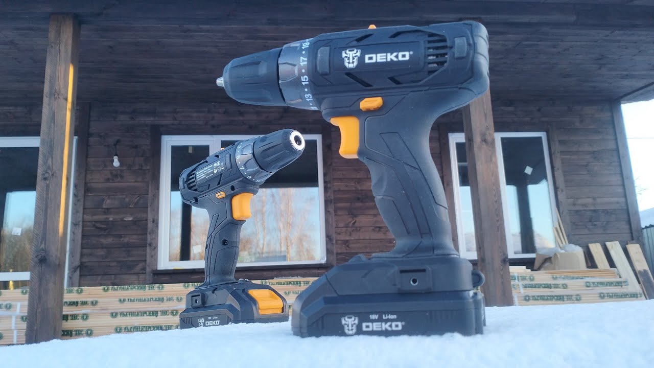 Обзор шуруповёрта Deko GQD18DU2-S1
