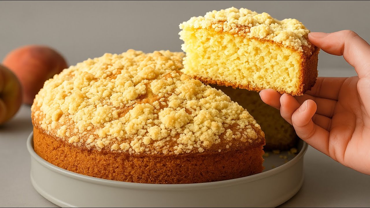 Der weichste und leckerste Kuchen in 5 Minuten! Super einfach und zergeht im Mund!