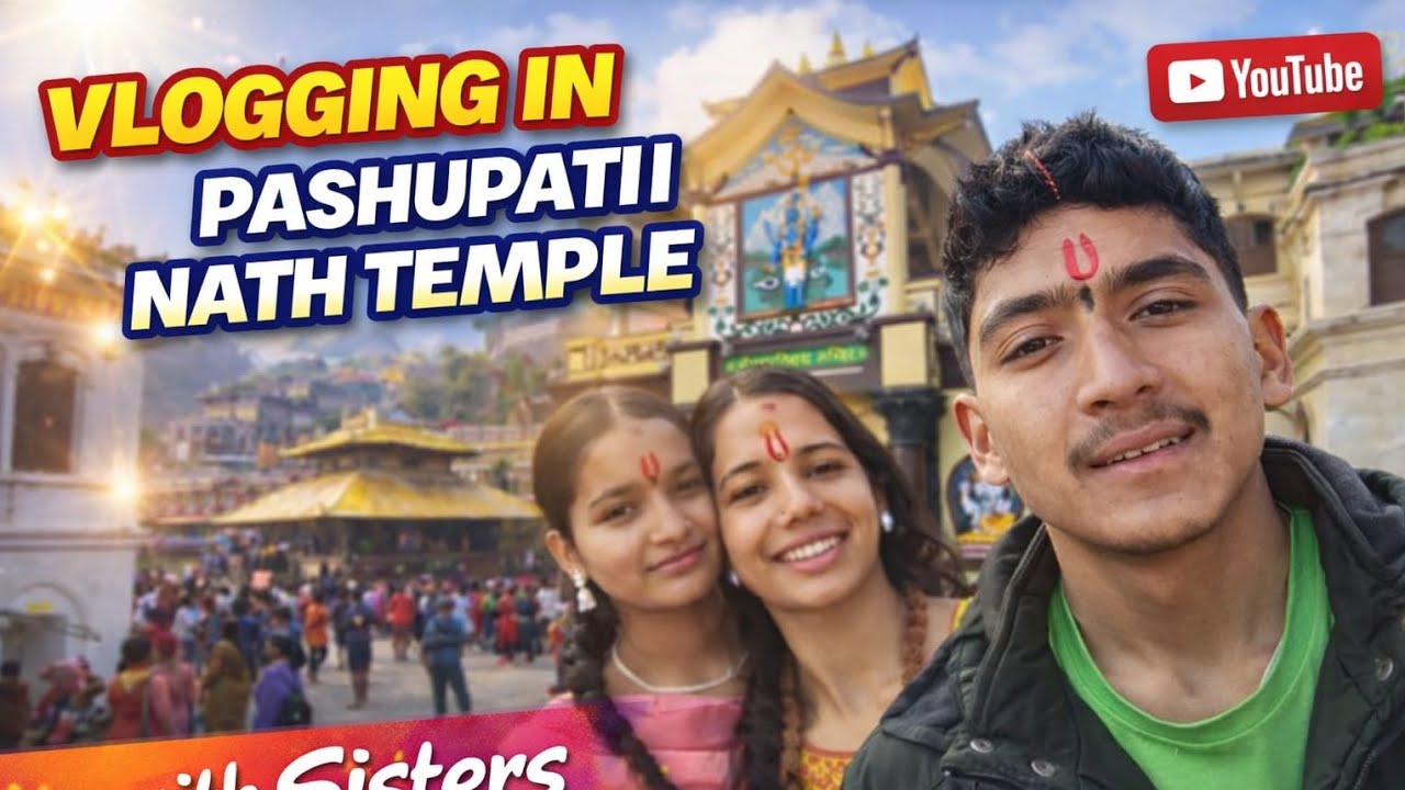 Vlog on Pashupatinath Temple |  Most Beautiful & Historical Place of Nepal #vlog# @Ramailo111 #vlog 