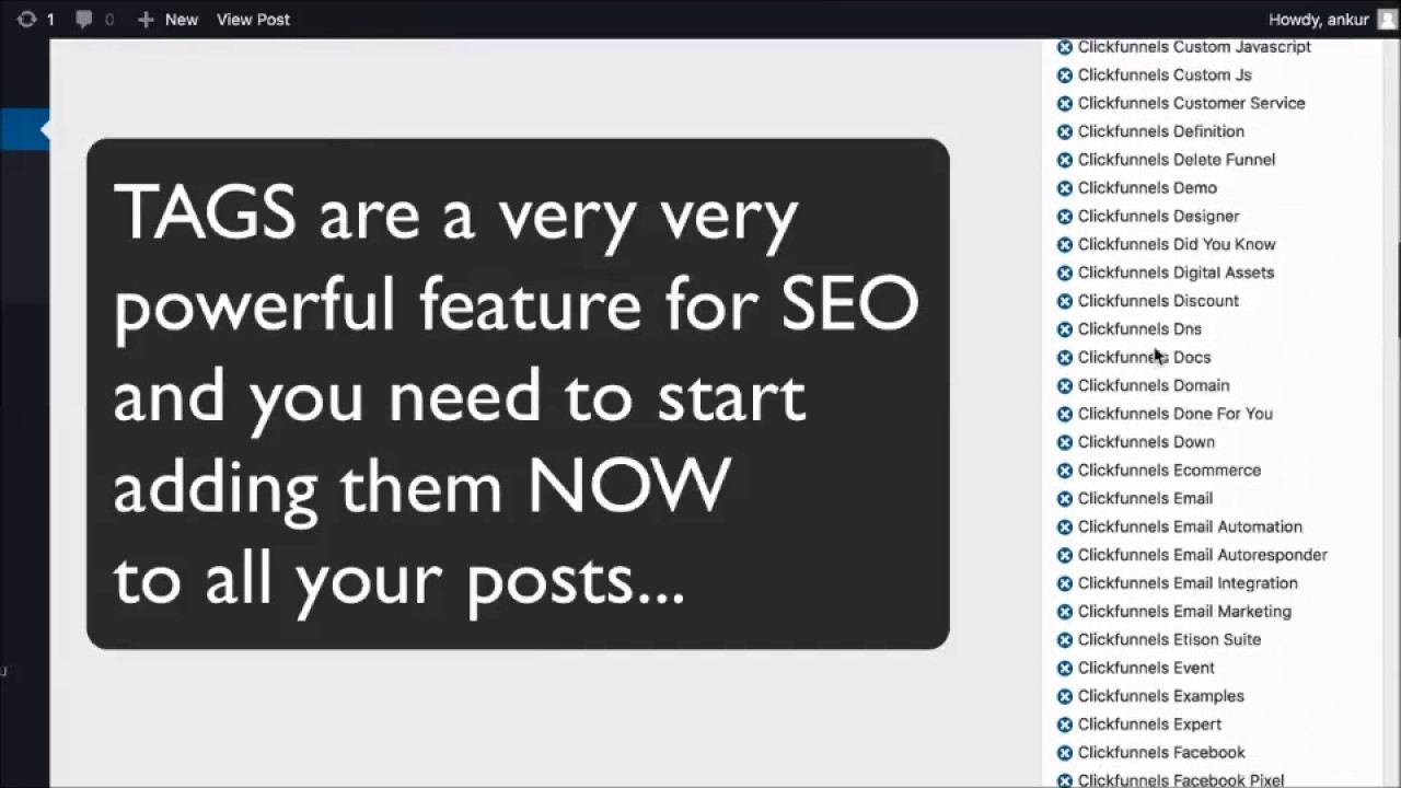 How to Find Best SEO Friendly Tags for WordPress Post - WordPress Plugin