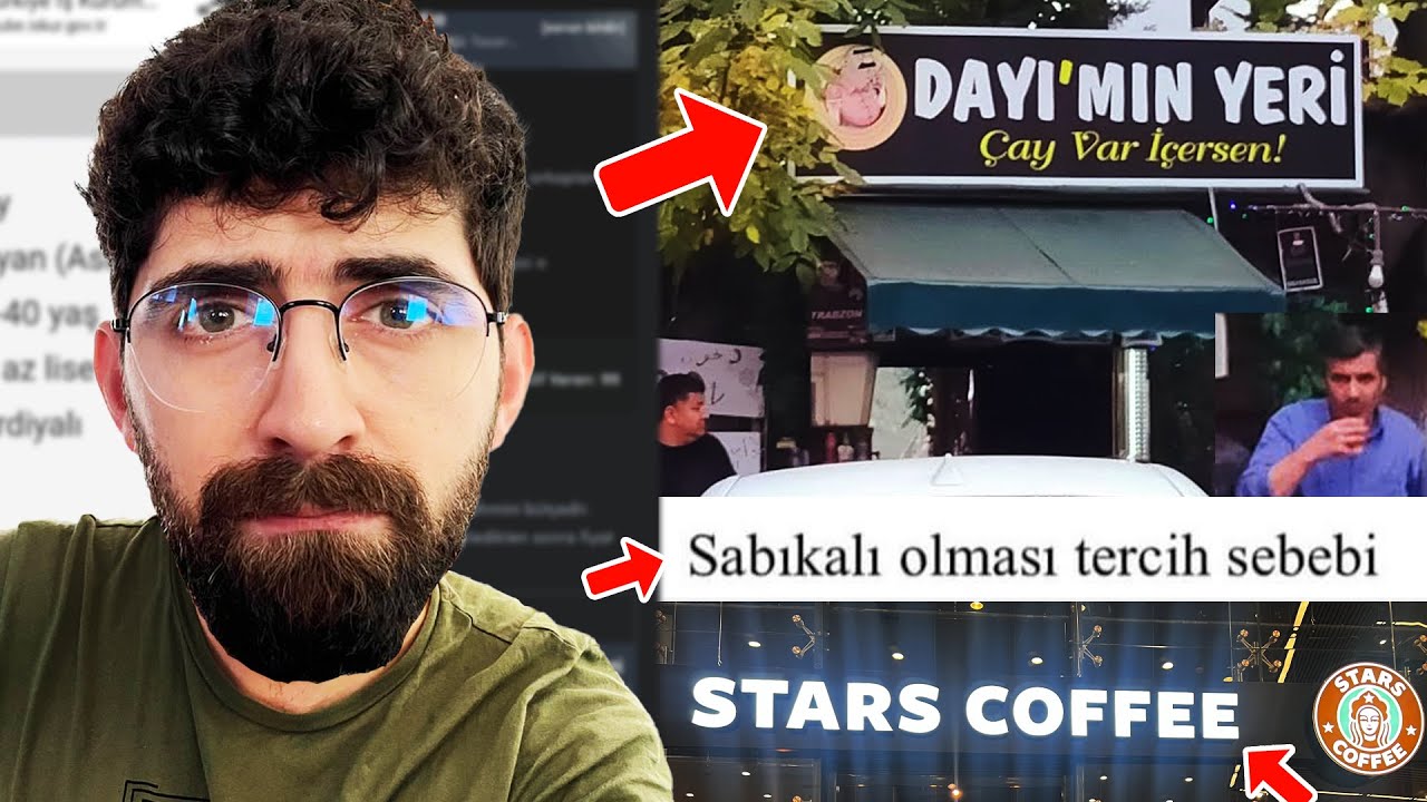 LOGOMU İZİNSİZ KULLANIP KAFE AÇMIŞLAR, ÇAKMA STARBUCKS, SABIKALI ELEMAN ARANIYOR, 3 KURUŞA TASARIM!