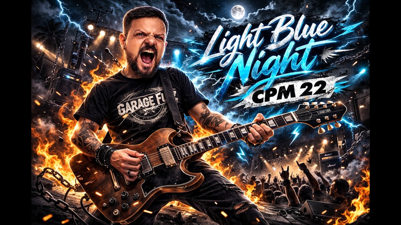 Light Blue Night - CPM 22 GUITARRA COVER SOLO COM TAB