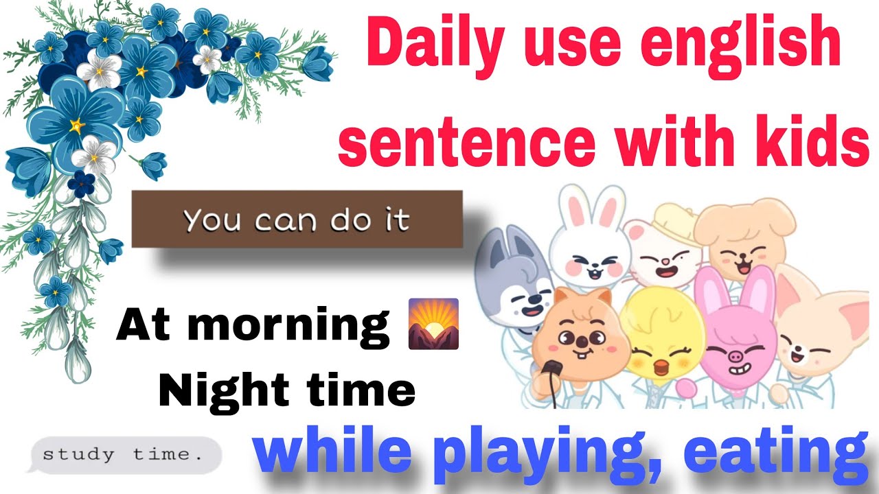 Spoken English/easy english speaking sentence/daily use english sentence/