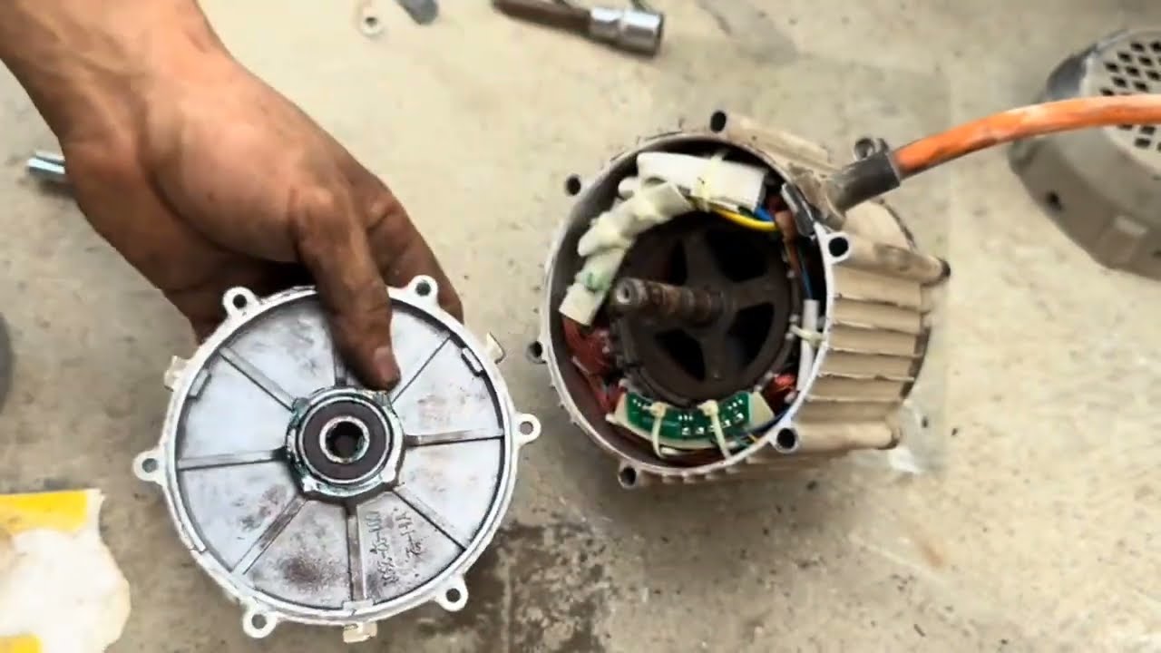E rickshaw motor sound problem || e rickshaw motor bearing change || toto motor sound problem 