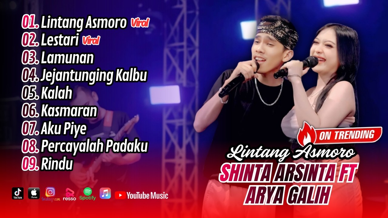 Shinta Arsinta Ft Arya Galih - LINTANG ASMORO - LESTARI - LAMUNAN || FULL ALBUM DANGDUT KOPLO 2026