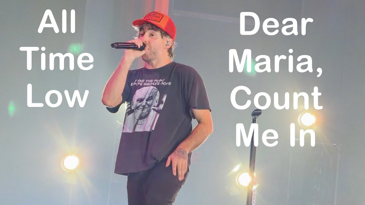 Dear Maria, Count Me In | All Time Low | EVERYONE'S TALKING! TOUR | Waukee, IA | October 29, 2025