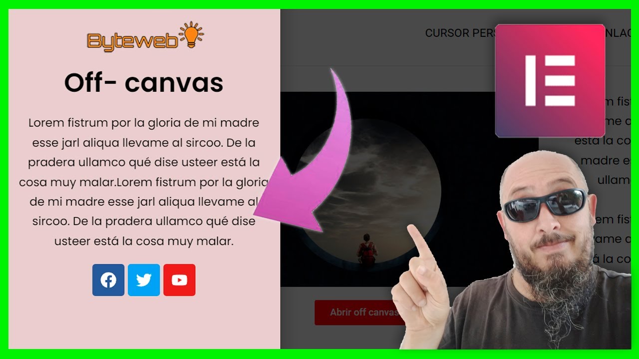 ✅ Cómo funciona el widget de off-canvas de Elementor 3.22