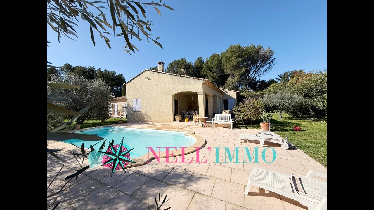 PELISSANNE: Belle propriété de plain pieds, 210m² hab. sur 1500m² de terrain