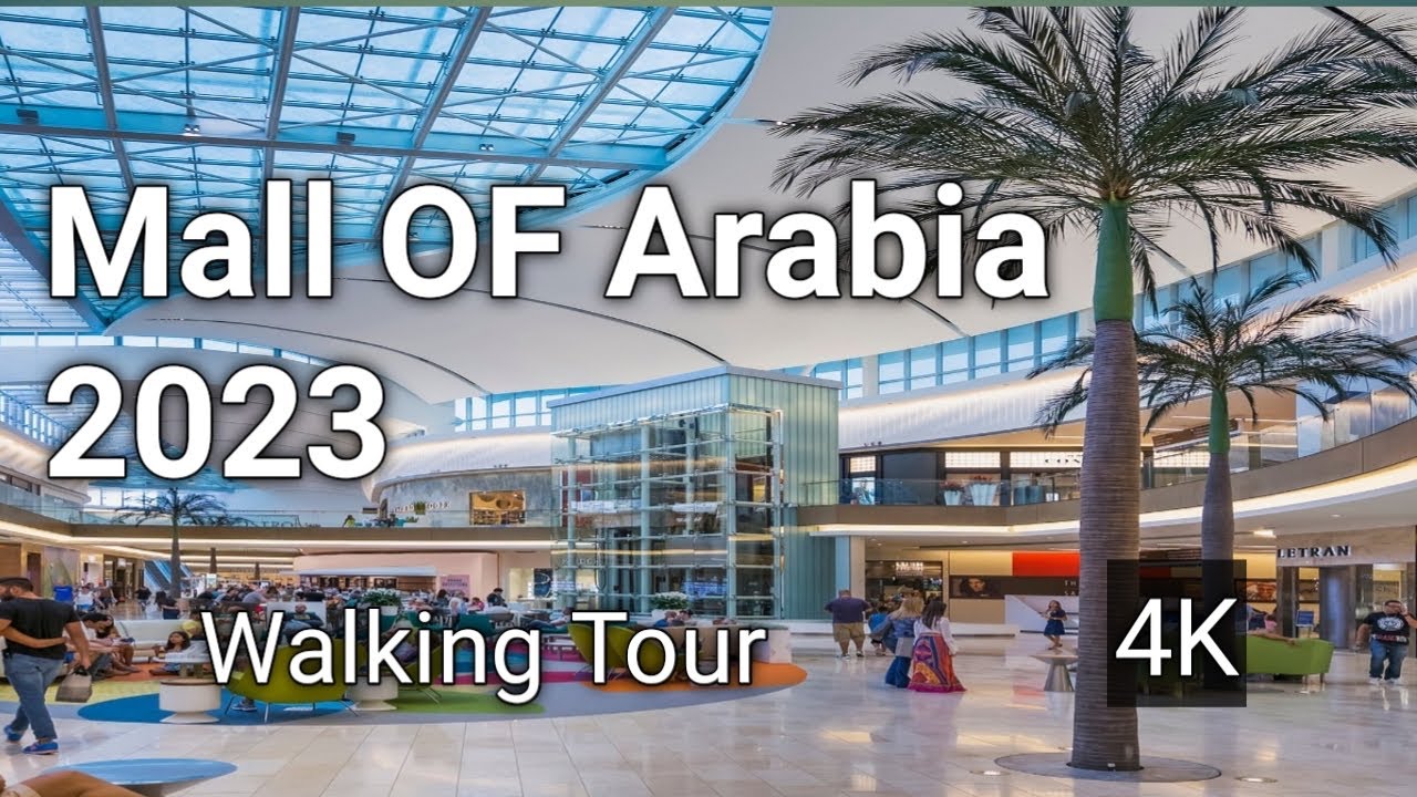 Mall of Arabia Jeddah KSA😮 || Biggest Shopping Mall|| 4K Walking Tour