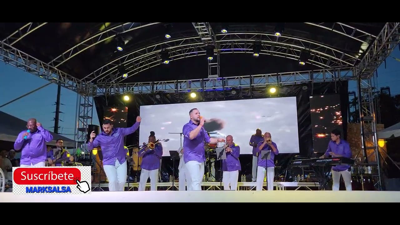 GRUPO NICHE DE COLOMBIA DESDE PONCE CUNA SALSA FEST PONCE, PUERTO RICO🇵🇷🇨🇴🇪🇨