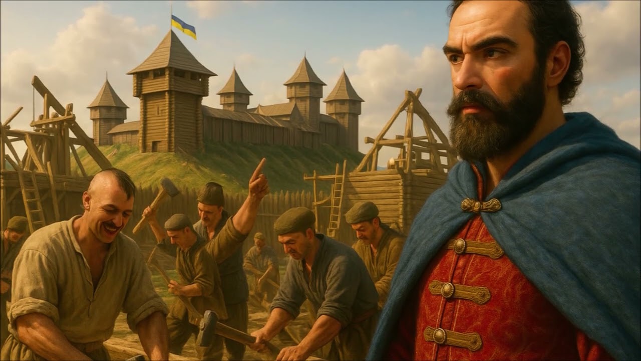 Гетьман Яків Острянин  втікає до Московії.ч.3 Розбудова фортеці і міста Чугуїв. Пільги черкасам .