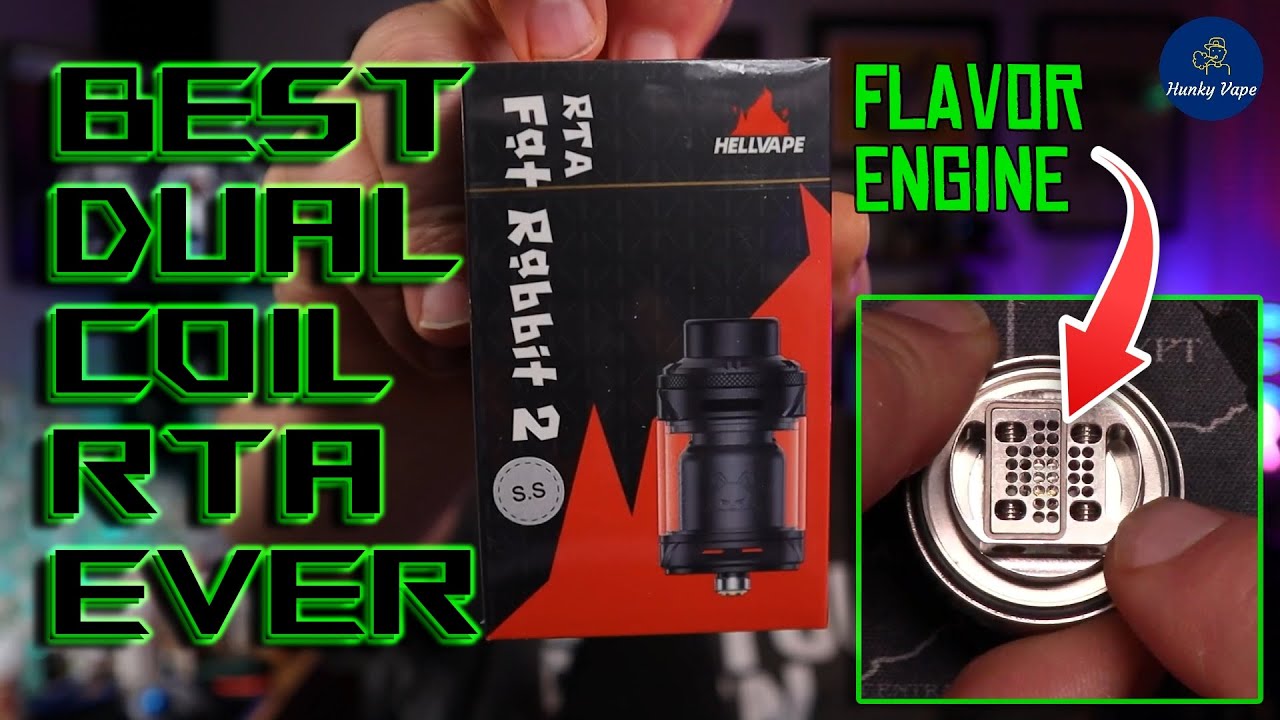 Hellvape Fat Rabbit 2 RTA &mdash; лучший RTA с двумя испарителями и вкусами