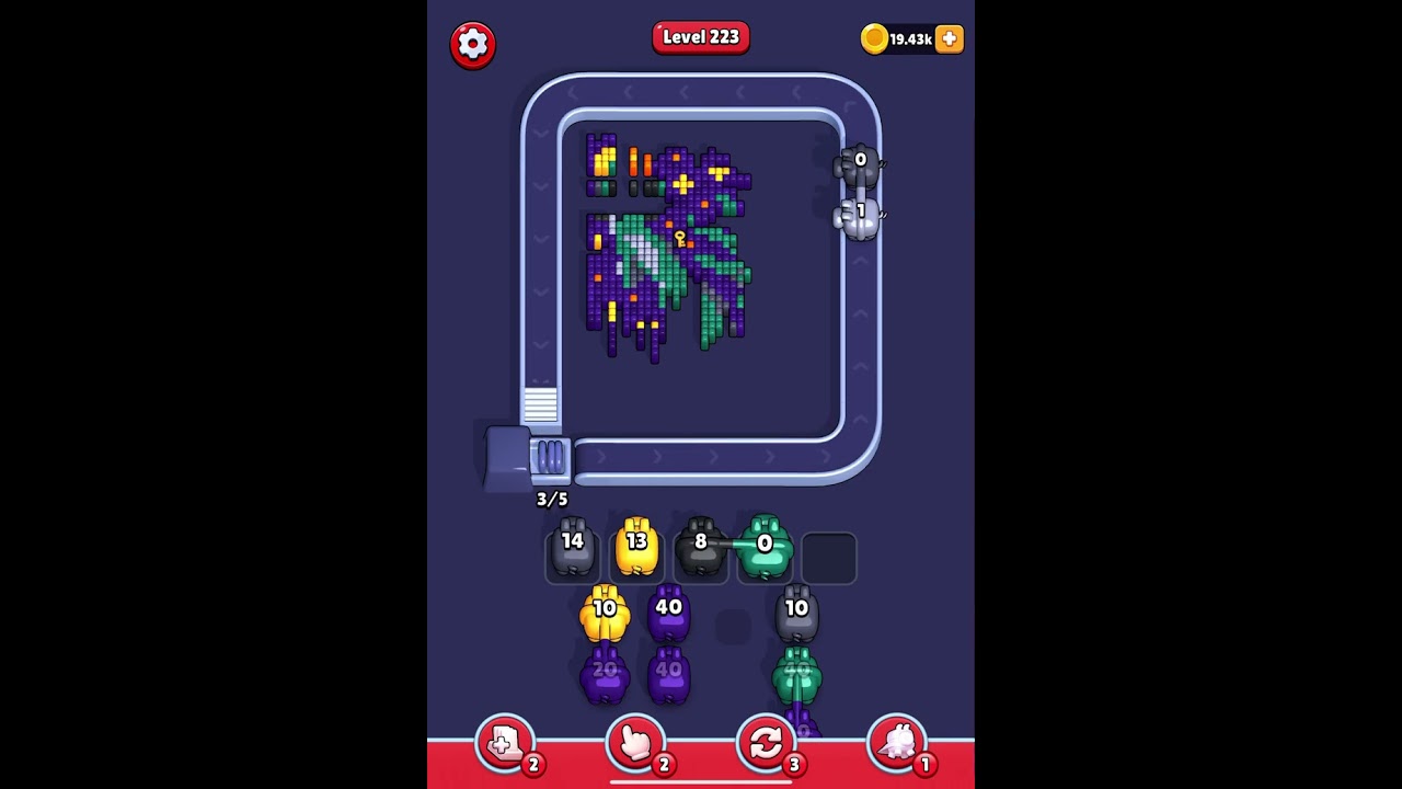 Pixel Flow Level 223