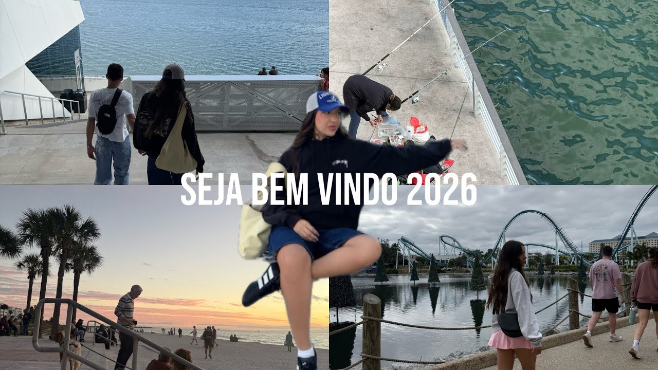 flórida diaries: primeiros dias do ano, praia, sea world e muita jogatina 