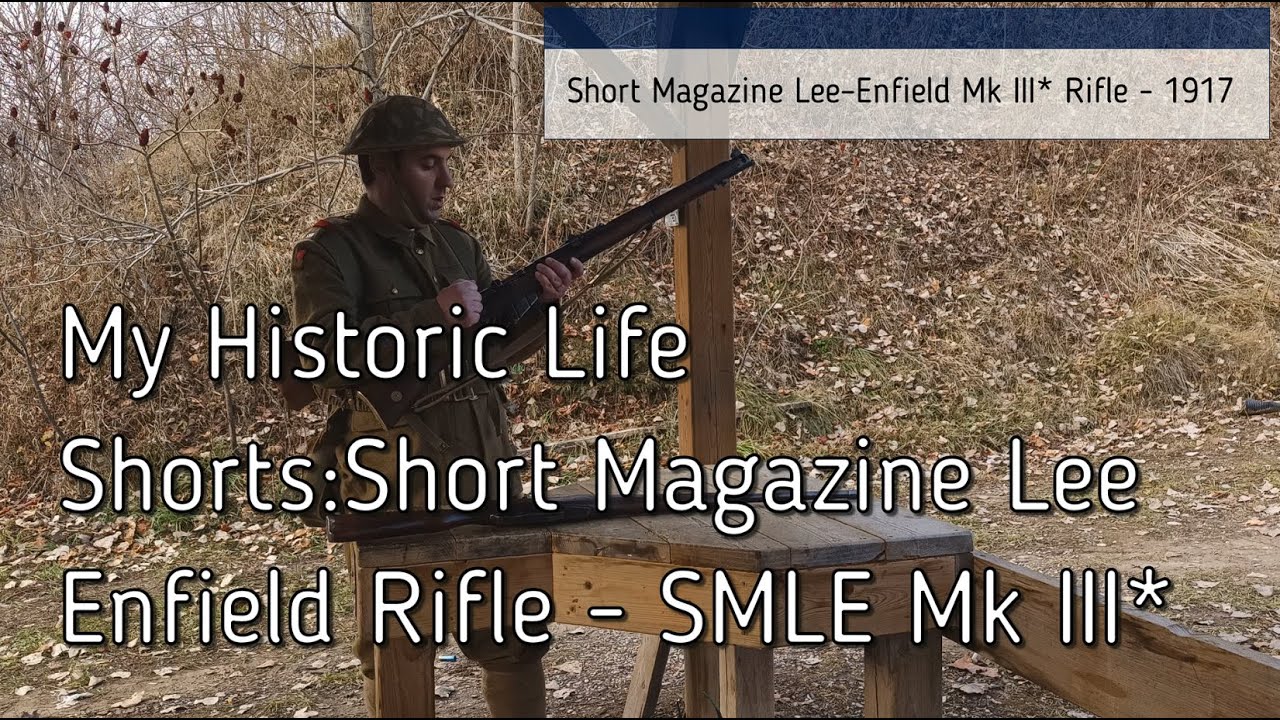 My Historic Life Shorts - Short Magazine Lee Enfield Rifle - SMLE Mk III