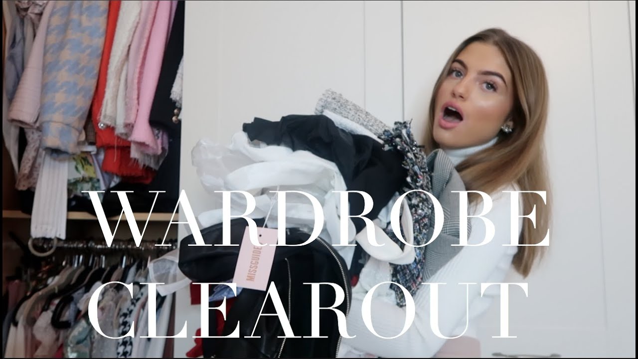 HUGE WARDROBE CLEAR OUT! NEW YEAR NEW WARDROBE