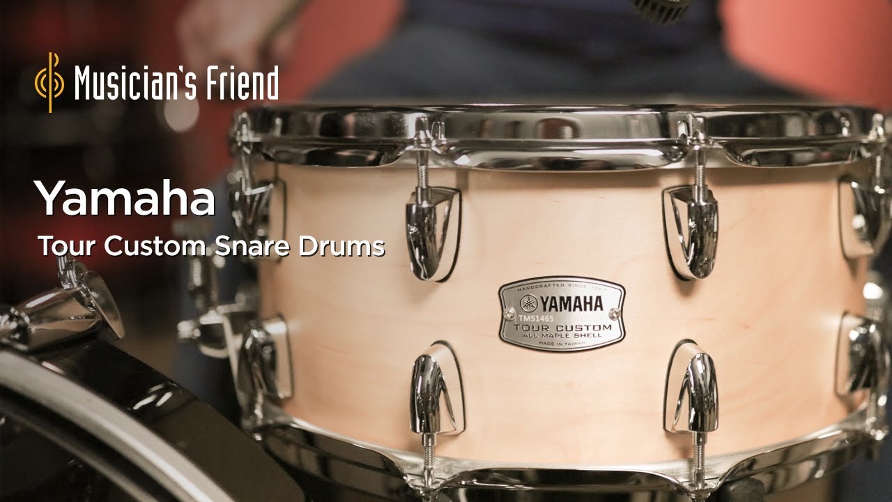 Yamaha Tour Custom Snare Drums Demo - All Playing, No Talking