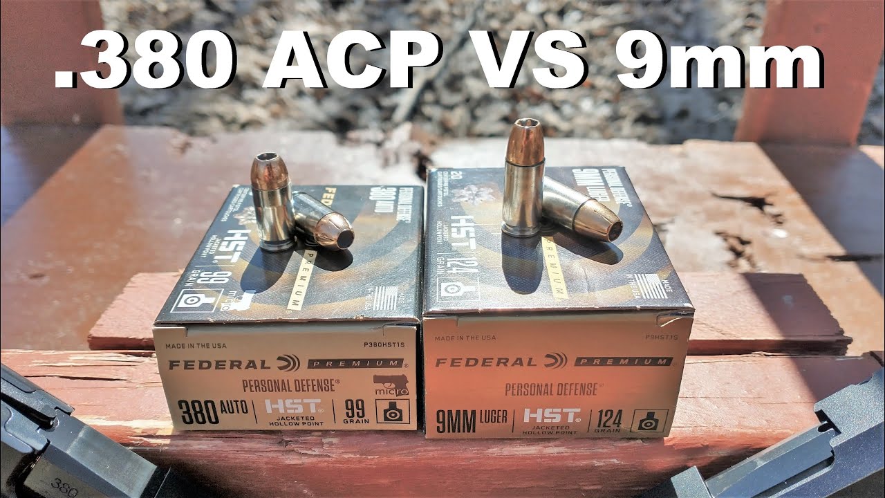 Could this Be THE .380 Round? Federal HST .380 ACP VS 9mm