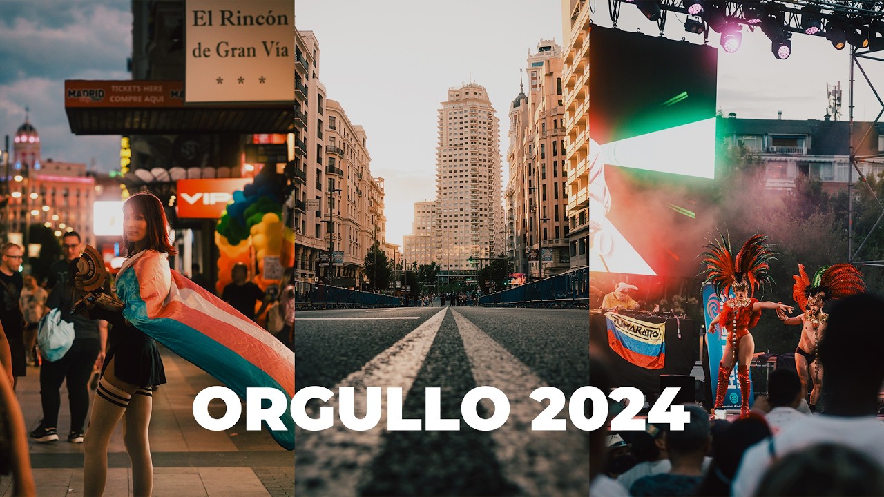 STREET PHOTO en el DÍA DEL ORGULLO en Madrid | vlog 15