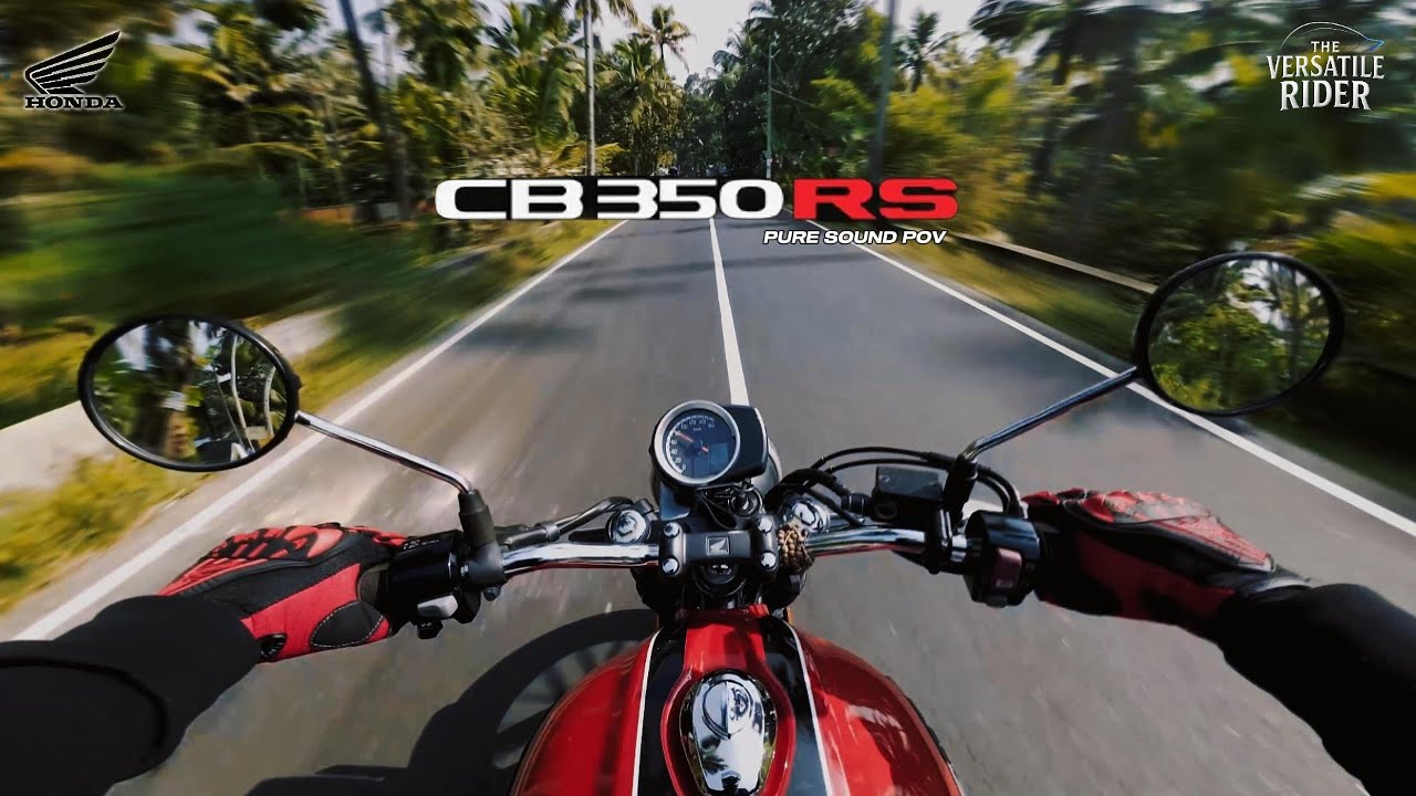 Honda CB350RS | POV Pure Sound 4K Video | Ride#01 | ASMR | DJI OSMO Action 3