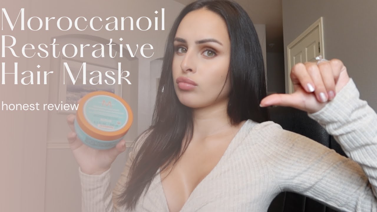 Moroccan oil restorative hair mask repair mask (not sponsored honest review)