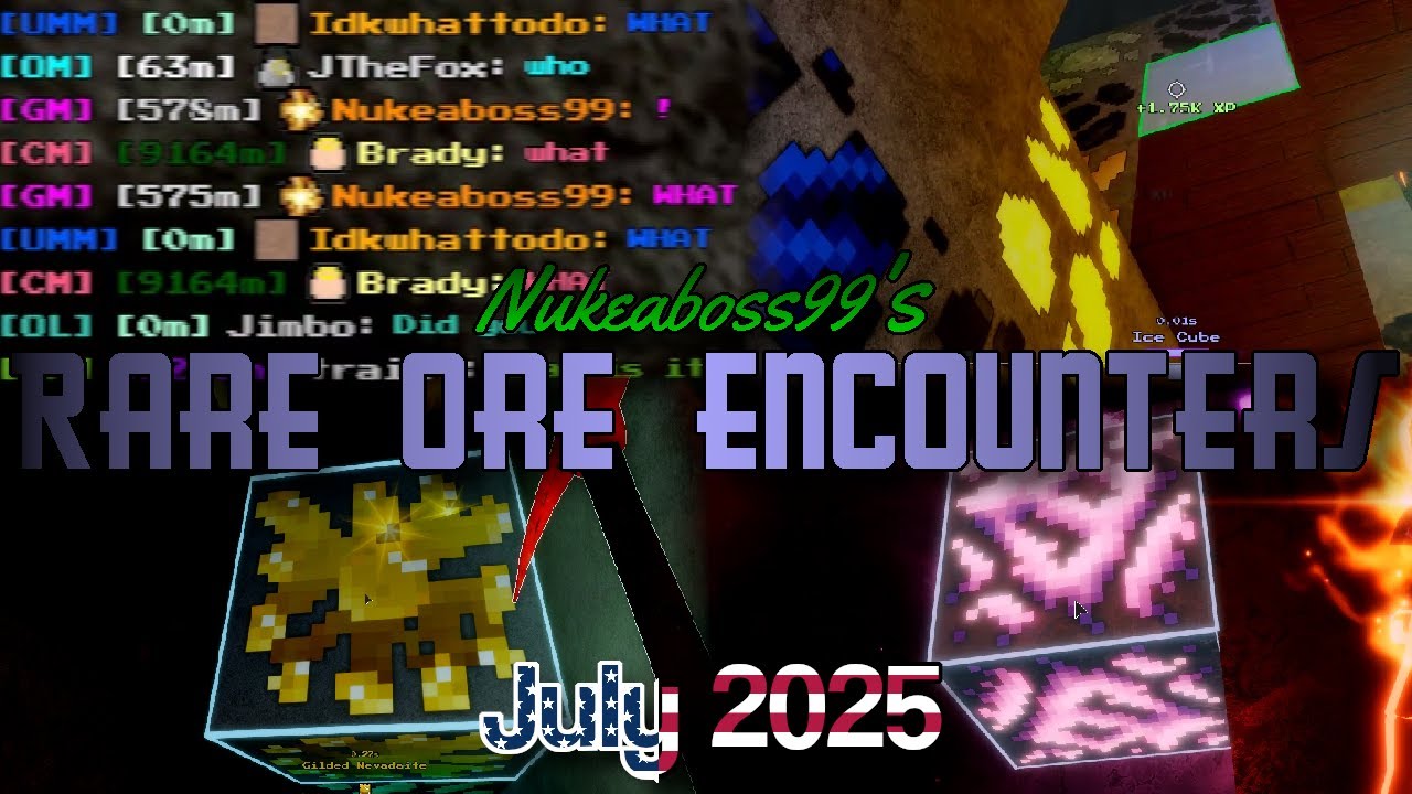 ROBLOX Mining Games: Rare Ore Encounters | July 2025