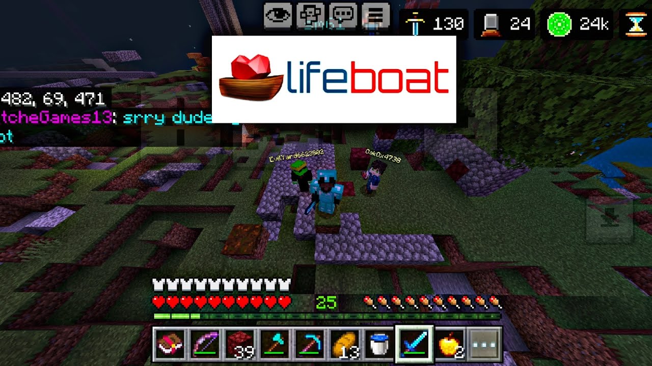 Minecraft lifeboat survival mode (sm61) PvP &&