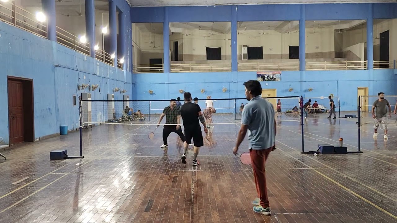 Double Badminton Match 1/2(23/08/25) Honey & M.Ali vs Ahmad star