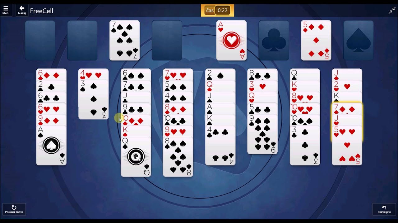 Microsoft Solitiare Collection - FreeCell February 3 2016