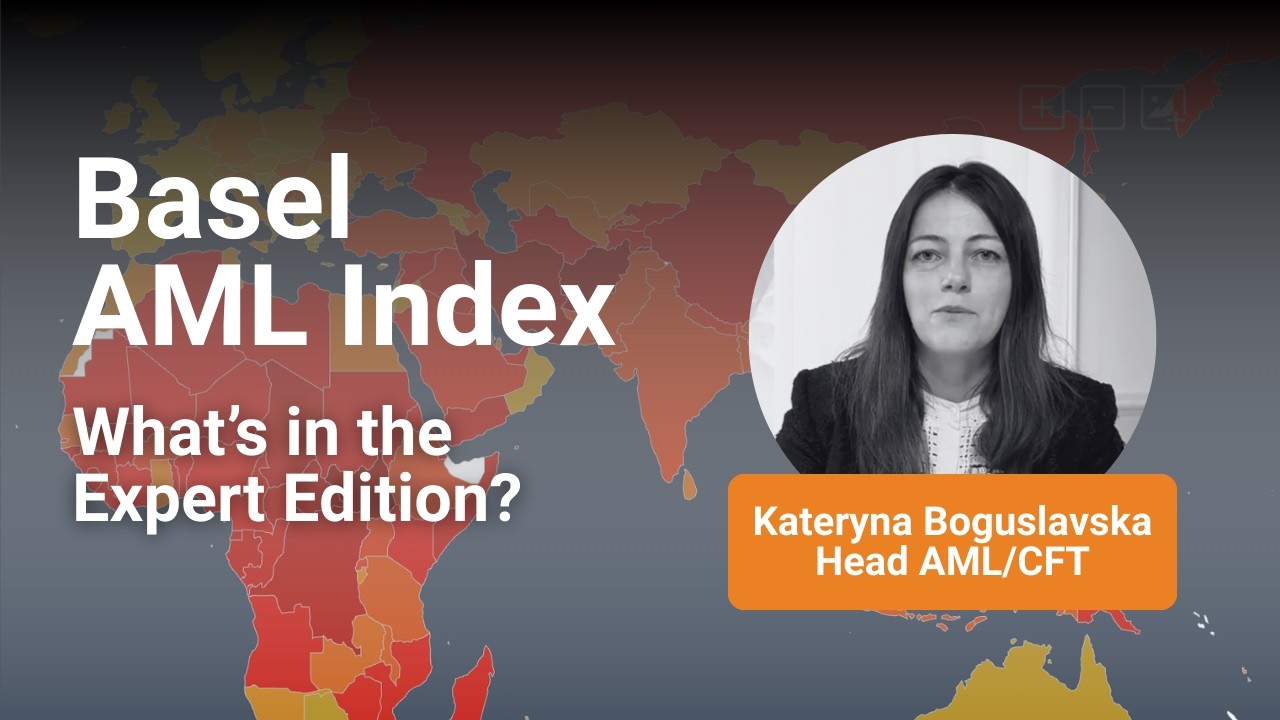 Basel AML Index 1: Introducing the Expert Edition