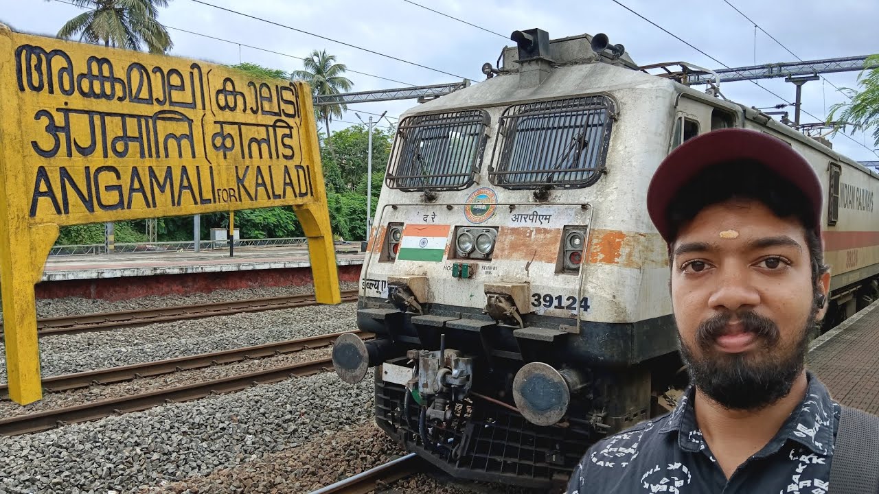 Train Spotting Vlog - 5 / Angamali Railway Station