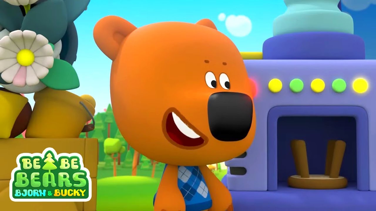 Be Be Bears 🐻‍❄️🐻 MÁQUINA DE BRINDES e mais episódios completos | Desenhos para crianças