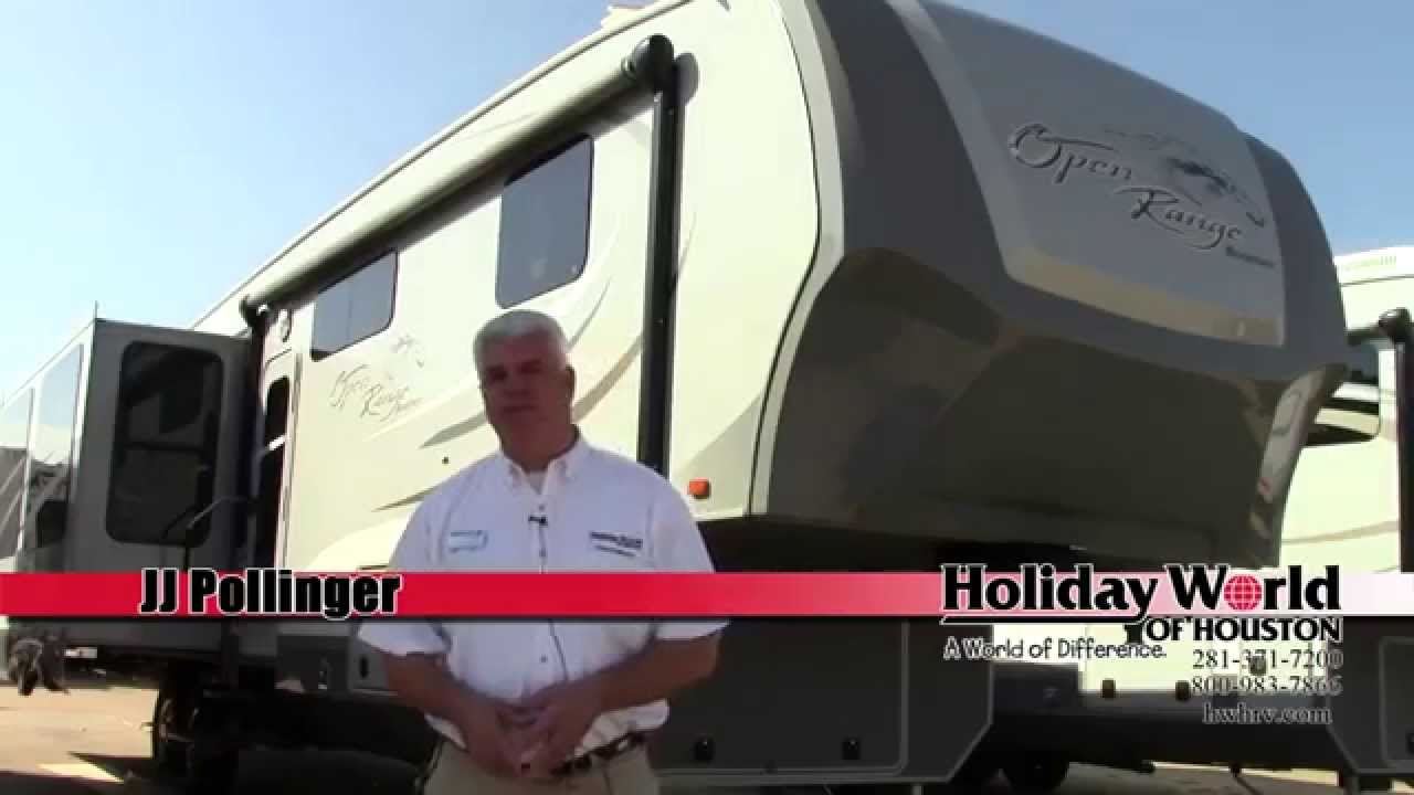 Preowned 2013 Open Range Roamer 387RLS Fifth Wheel RV - Holiday World
of Houston in Katy, Texas