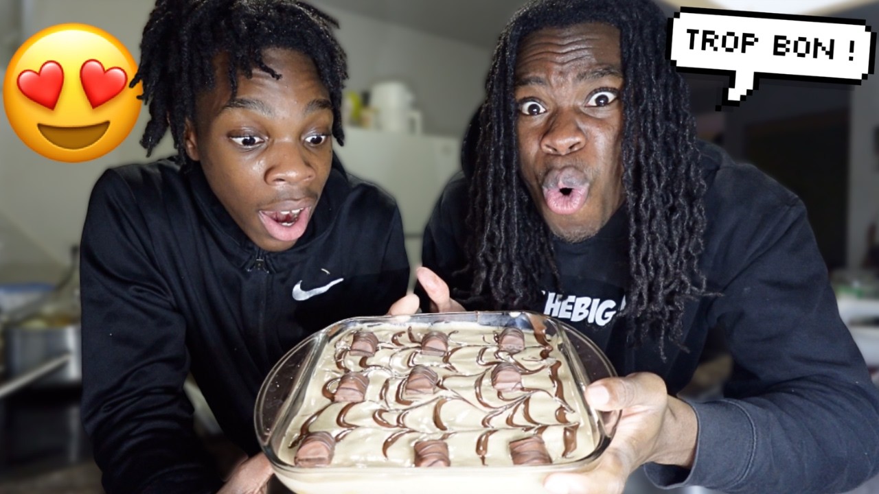 Je CUISINE UN TIRAMISU KINDER BUENO avec BIJOU !