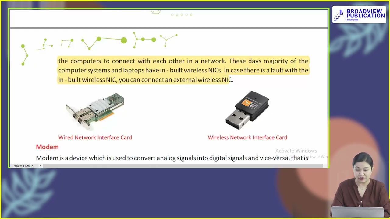 Ch 1 | Broadview Publication | Computer | Class 08 | Computer Network |  For children